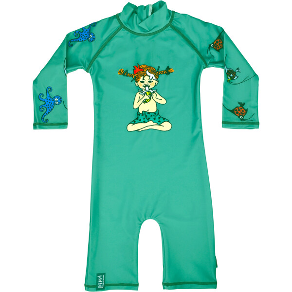 Swimpy UV-dragt Pippi Sydhavet Grøn