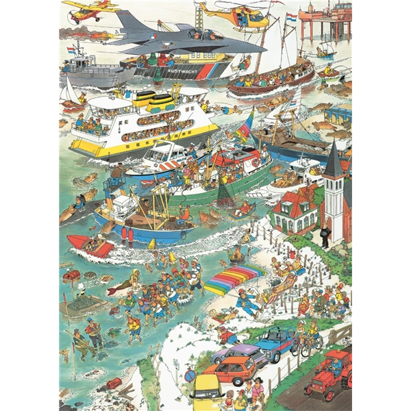 Puslespil 3 x 1000 Brikker Hotel, All at Sea (Billede 4 af 5)