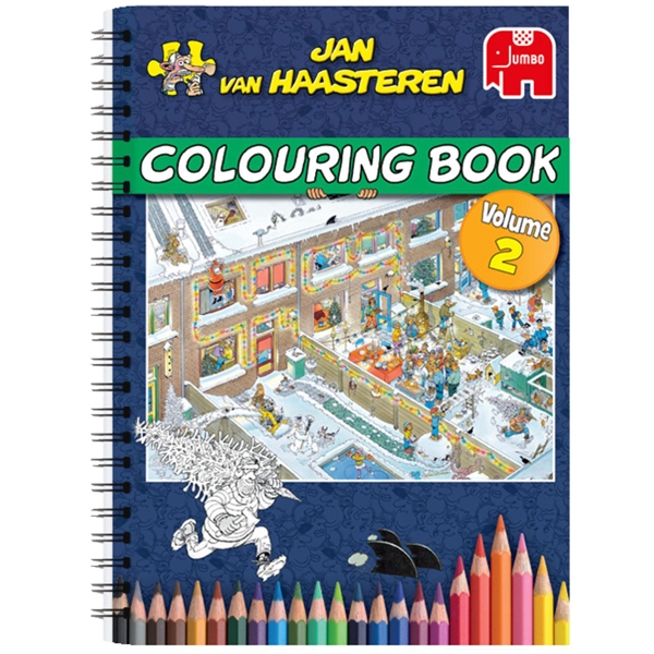 Colouring Book Volume 2 Jan Van Haasteren (Billede 1 af 4)