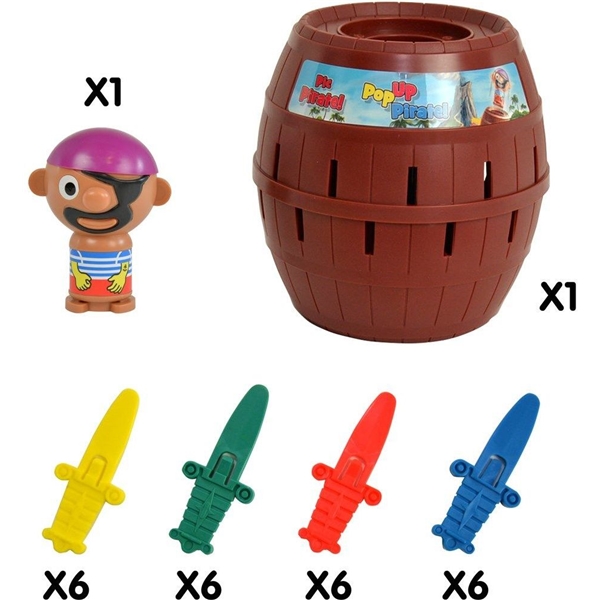 Tomy Pop Up Pirate (Billede 2 af 5)