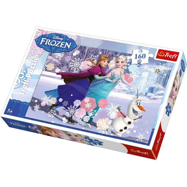 Puslespil 160 Brikker Frost Frozen (Billede 1 af 2)