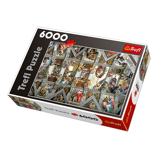 Puslespil 6000 Brikker Sistine Chapel