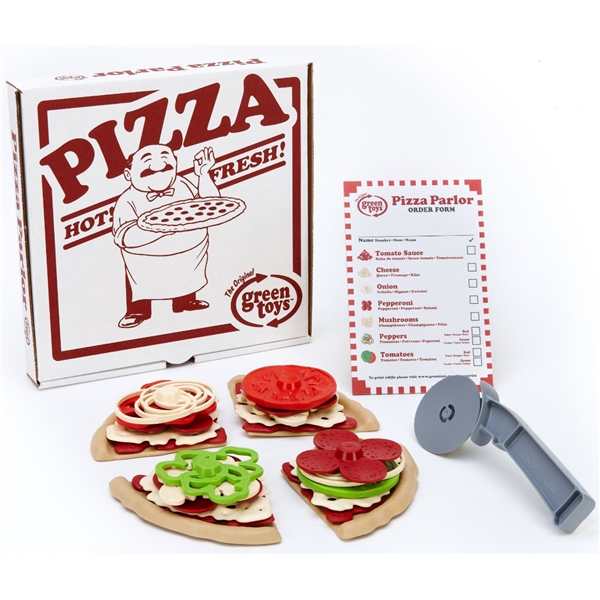 Green Toys Pizzasæt (Billede 1 af 7)