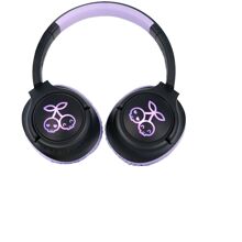 Kuromi Over-Ear Trådløse LED-Lyshovedtelefoner