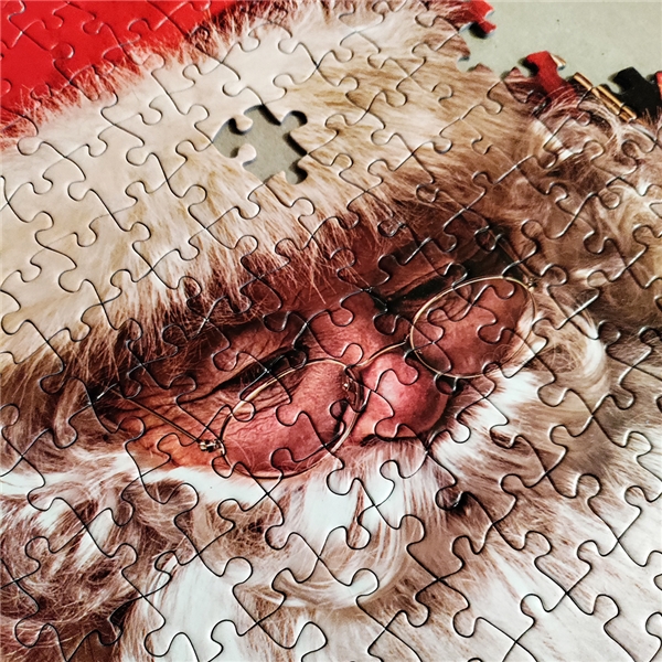 Puslespil 1000 Brikker Santa Claus in His House (Billede 2 af 5)