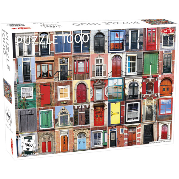 Tactic Puslespil 1000 Dutch Windows & Doors (Billede 1 af 3)