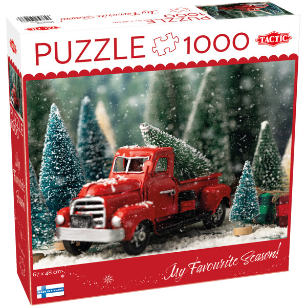 Tactic Puslespil 1000 Christmas Tree Mini