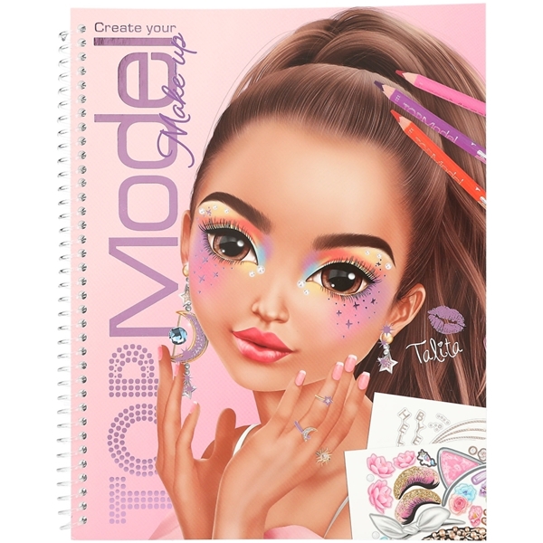 TOPModel Makeup Designbog (Billede 1 af 6)