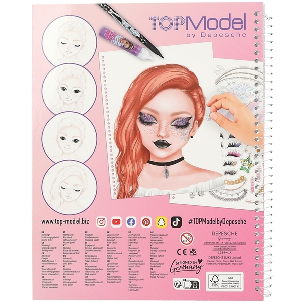 TOPModel Makeup Designbog (Billede 4 af 4)