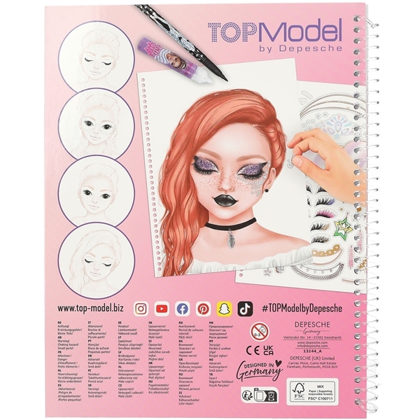 TOPModel Makeup Designbog (Billede 4 af 6)