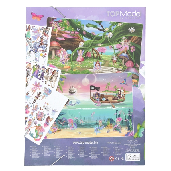 TOPModel Fantasy Stickerworld (Billede 3 af 3)