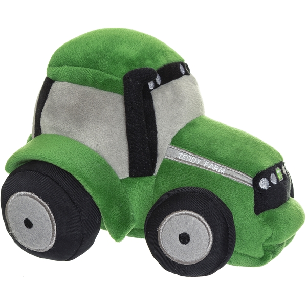 Teddykompaniet Teddy Farm Traktor 18 cm (Billede 1 af 3)