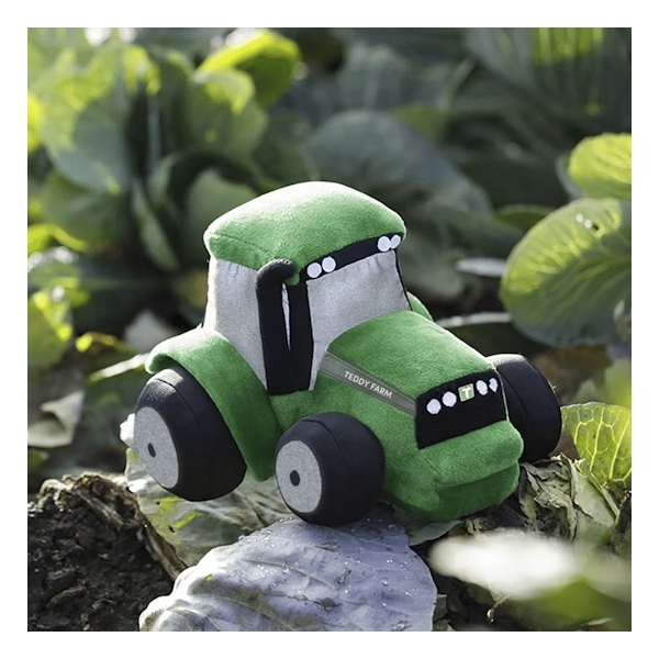 Teddykompaniet Teddy Farm Traktor 18 cm (Billede 3 af 4)