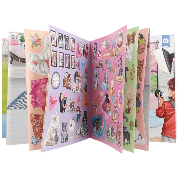 TOPModel Stickerworld Kitty & Doggy (Billede 3 af 5)