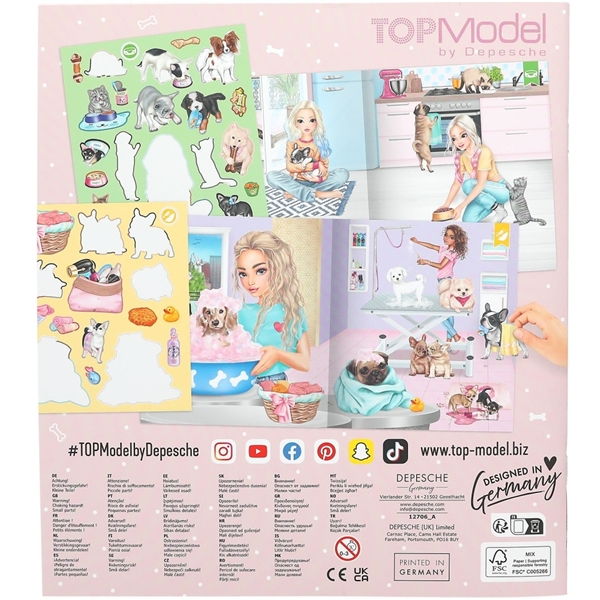 TOPModel Stickerworld Kitty & Doggy (Billede 5 af 5)