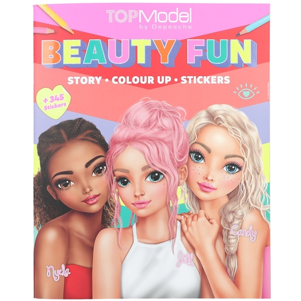 TOPModel Malebog Beauty Fun (Billede 1 af 4)