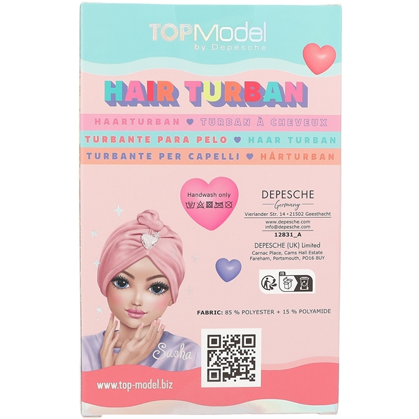 TOPModel Håndklædehætte BEAUTY & ME (Billede 5 af 5)