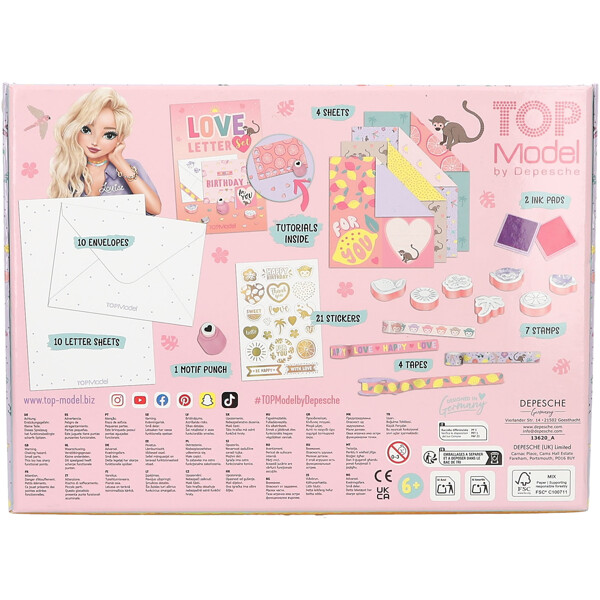 TOPModel Brevpapir i boks JUICY (Billede 4 af 5)