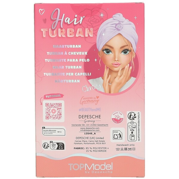 TOPModel Hårturban BEAUTY and ME (Billede 3 af 3)