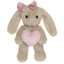 Teddykompaniet Tyra med Hjerte Beige