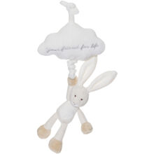 Diinglisar spilledåse sky kanin beige