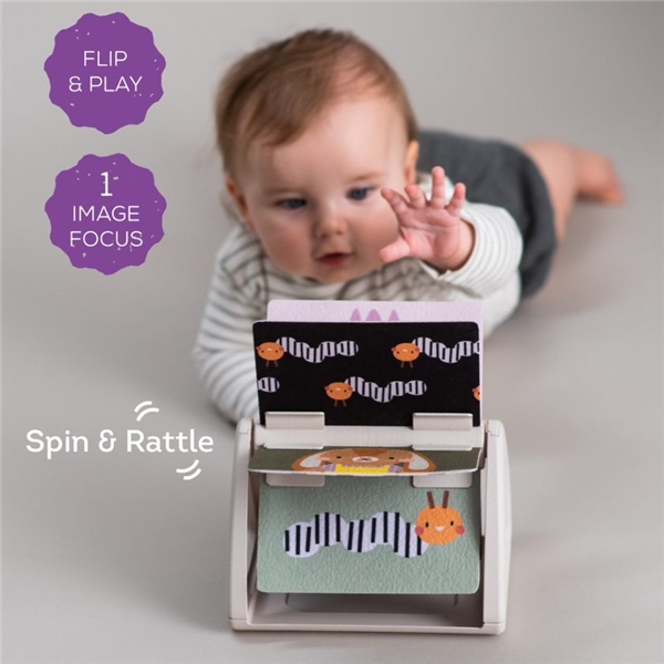 Taf Toys Tummy Time Spinning Book (Billede 3 af 5)