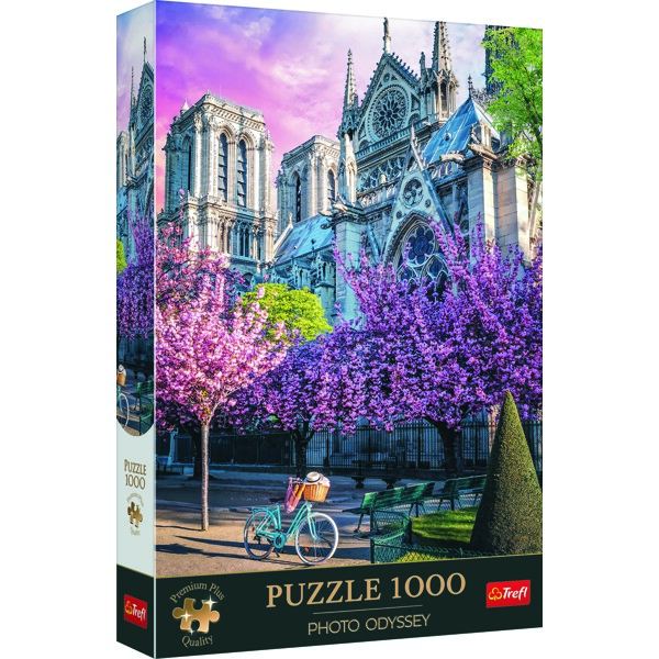 Puslespil 1000 Brikker Trefl Notre Dame