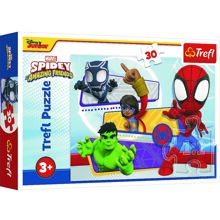 Puslespil 30 brikker Spidey og hans fantastiske