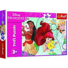 Puslespil med 30 brikker Disney-prinsesser