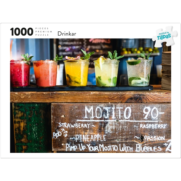 Puslespil 1000 Brikker Drinks (Billede 2 af 2)