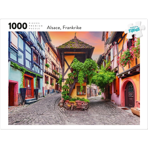 Puslespil 1000 Brikker Alsace (Billede 2 af 2)