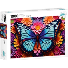 Puslespil 1000 Brikker Sommerfugl