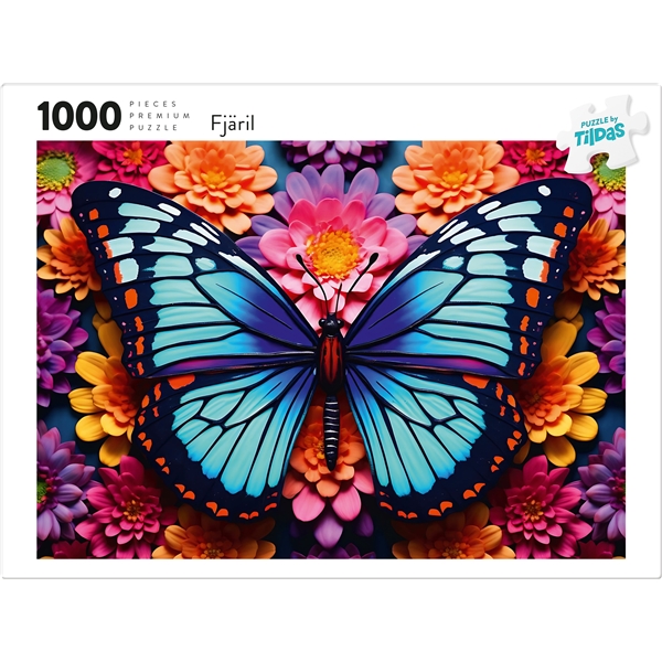 Puslespil 1000 Brikker Sommerfugl (Billede 2 af 2)