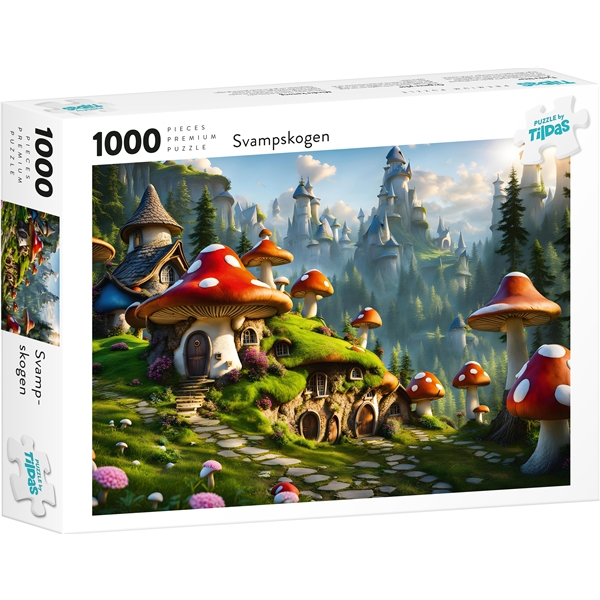Puslespil 1000 Brikker Svampeskoven (Billede 1 af 2)