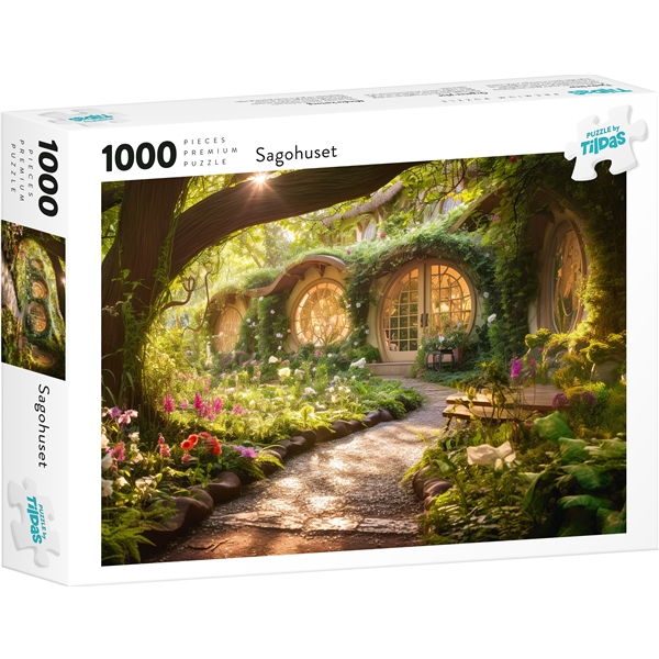 Puslespil 1000 Brikker Eventyrhuset (Billede 1 af 2)