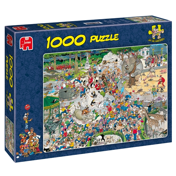 Puslespil 1000 Brikker - The Zoo (Billede 1 af 2)