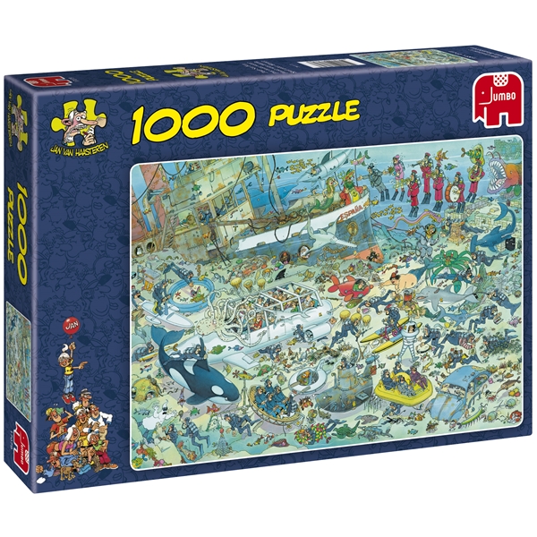 Puslespil 1000 Brikker - Deep Sea Fun (Billede 1 af 2)