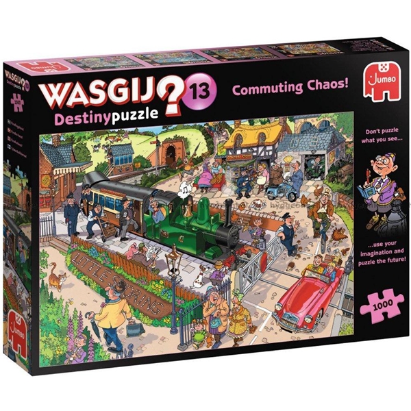 Wasgij Destiny Puslespil #13 Commuting Chaos (Billede 1 af 2)