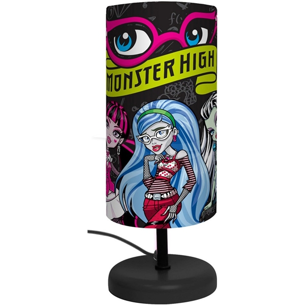 Monster High Bordlampe Sort (Billede 1 af 2)