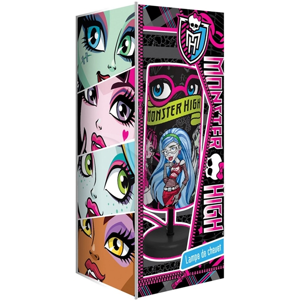 Monster High Bordlampe Sort (Billede 2 af 2)