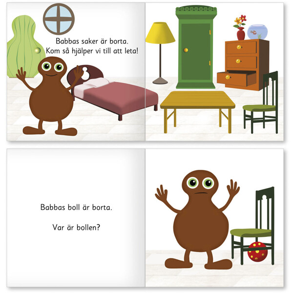 Babblarna Bog Hvor er Babbas Ting? (Billede 2 af 3)