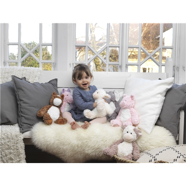 Teddykompaniet Softies Lam Lilly (Billede 2 af 2)