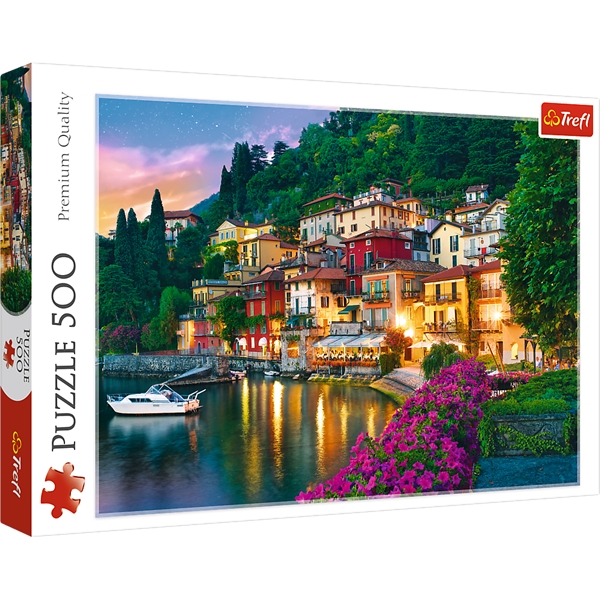 Puslespil 500 Brikker - Lake Como Italy