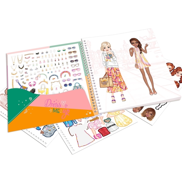 TOPModel Dress Me Up Stickersbog Love (Billede 2 af 4)