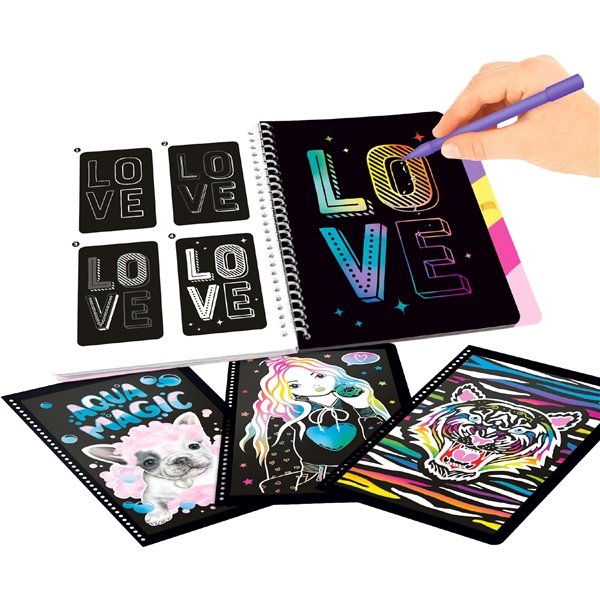 TOPModel Magic Scratch Bog Love (Billede 2 af 2)