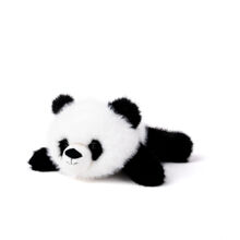 Teddykompaniet Serafur Liggende Panda Sort/Hvid