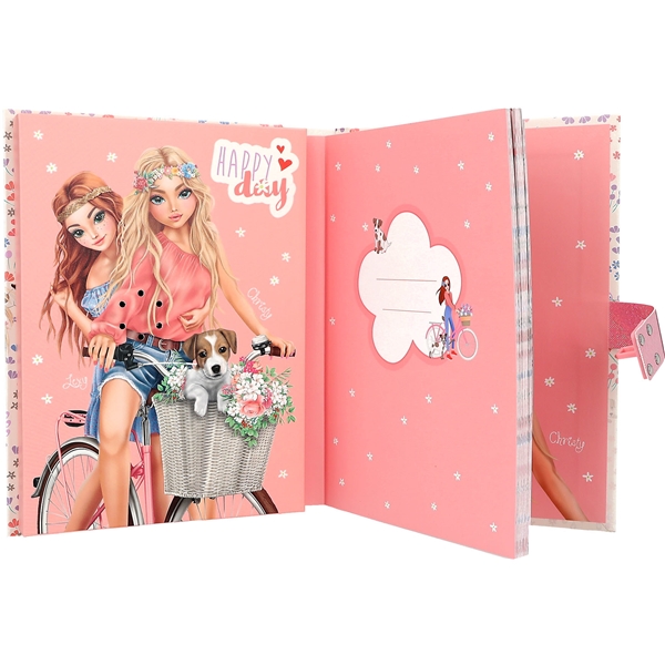 TOPModel Dagbog med kode og musik VELO FLEUR (Billede 3 af 5)