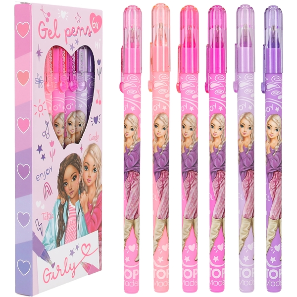 TOPModel Gelpenne Candy, 6-pak (Billede 2 af 4)