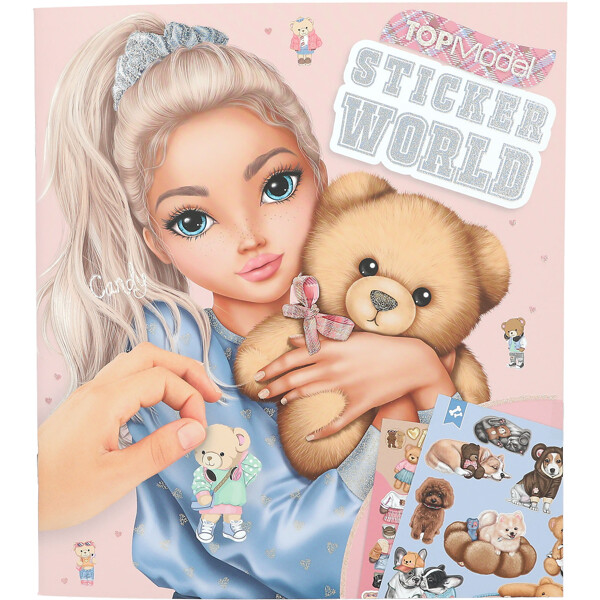 TOPModel Stickerworld TEAM TEDDY (Billede 1 af 5)