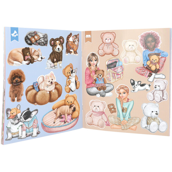 TOPModel Stickerworld TEAM TEDDY (Billede 3 af 5)